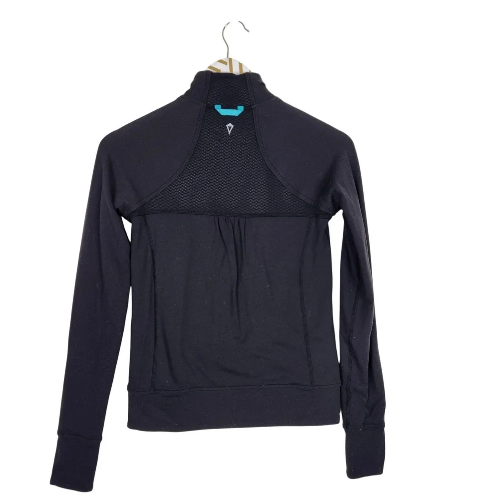 Ivivva Stellar Switch Up Track Jacket Girls 10 Reversible‎ Zip Thumbhole Top